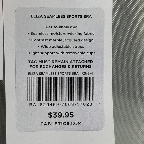 NEW Fabletics Eliza Sports Bra Size XS - Picture 5 of 5